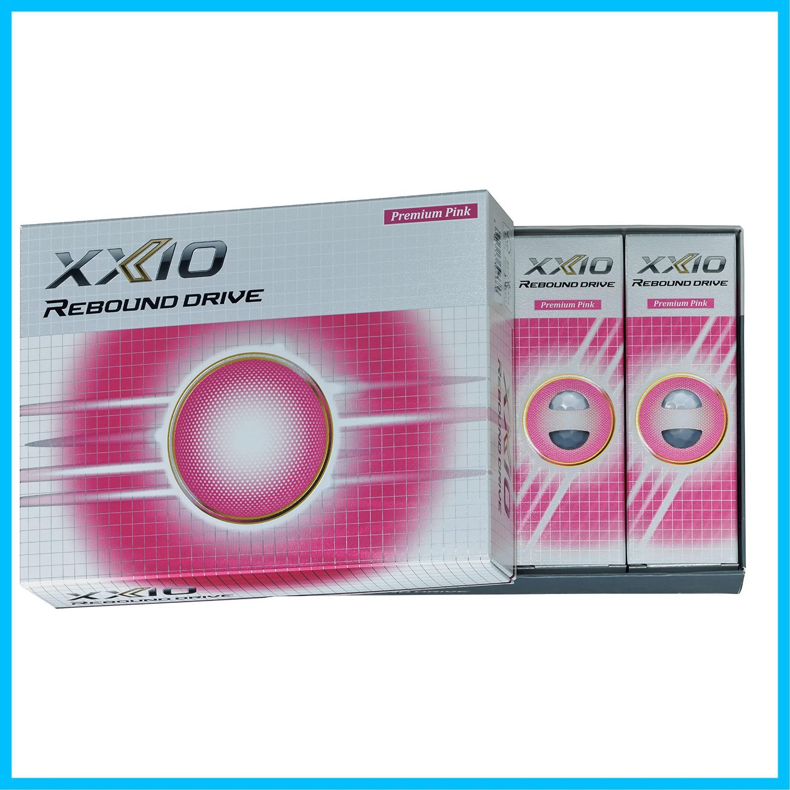 2021年モデル DRIVE 1ダース 12個入り REBOUND XXIO ゴルフボール ダンロップ