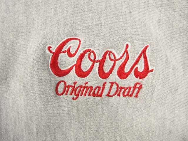 チャンピオン CHAMPION 80s リバースウィーブ スウェット Coors ビール