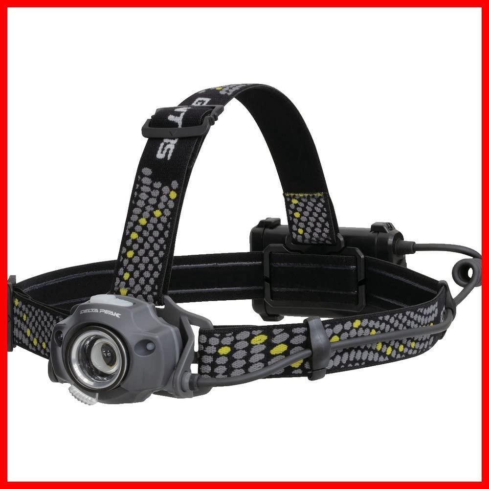 LED ヘッドライト GENTOS ジェントス デルタピーク 明るさ400-600ルーメン 実用点灯3.5-7時間 非接触センサースイッチ搭載 耐塵 防滴 ANSI規格準拠