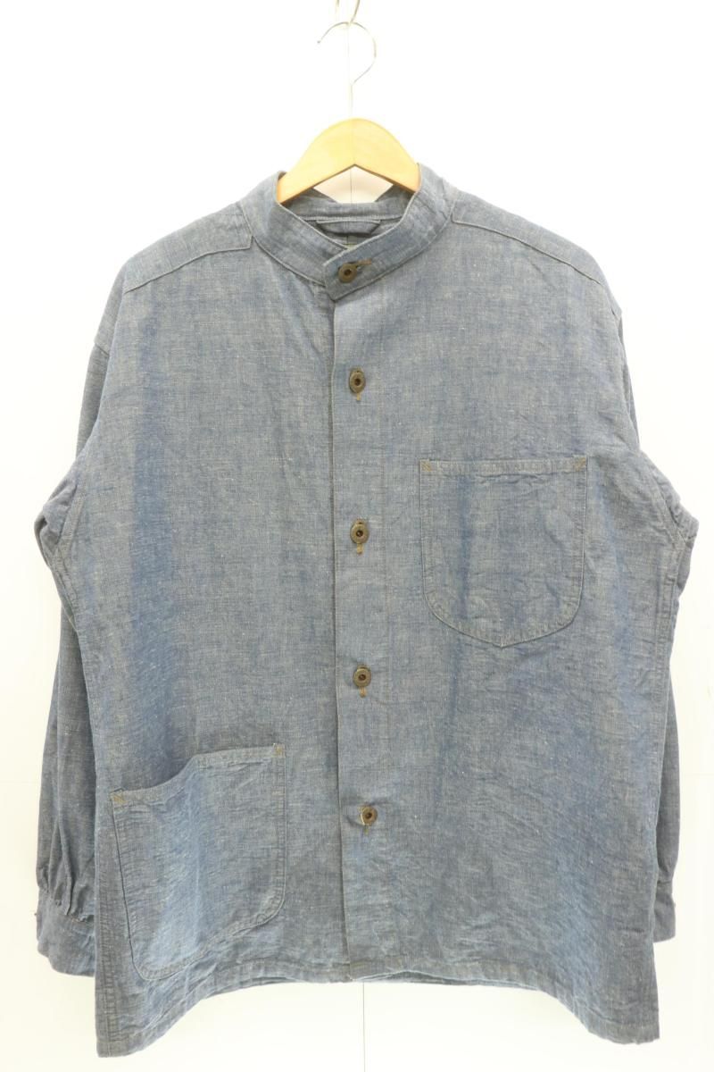 Nigel Cabourn メンズカバーオール 48 デニムカバーオール Nigel Cabourn 48 青 ブルー