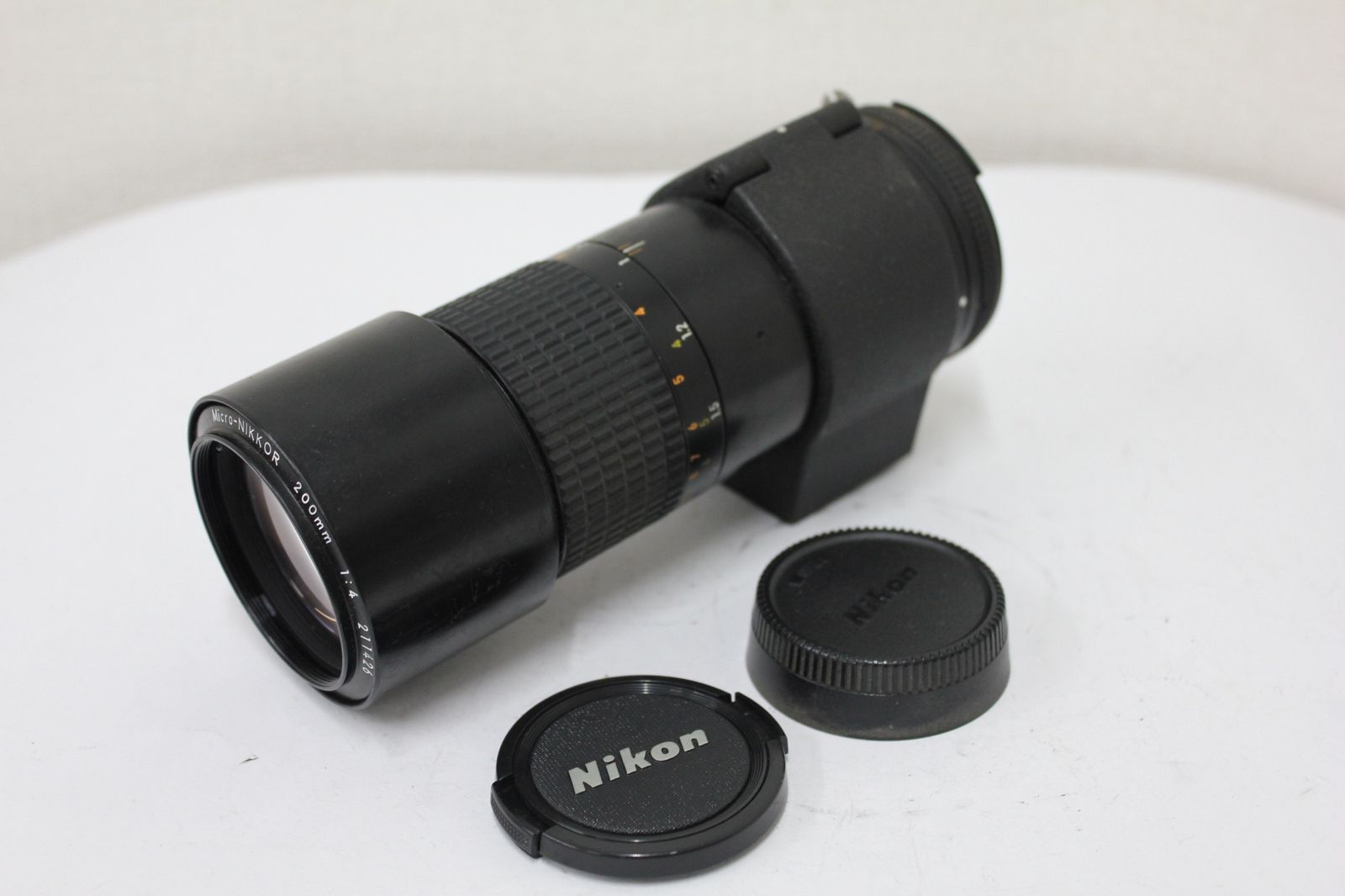 ニコン Nikon Micro-NIKKOR Ai-s 200 mm F 4 三脚座付き レンズ e 3794