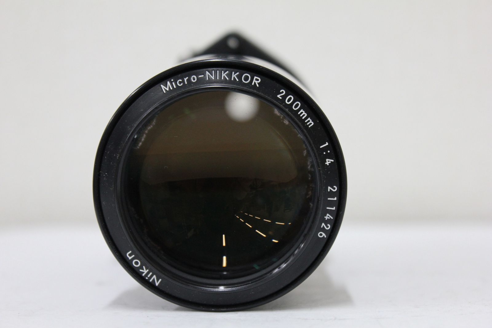 返品保証 ニコン Nikon Micro-NIKKOR Ai-s 200mm F4 三脚座付き レンズ e3794