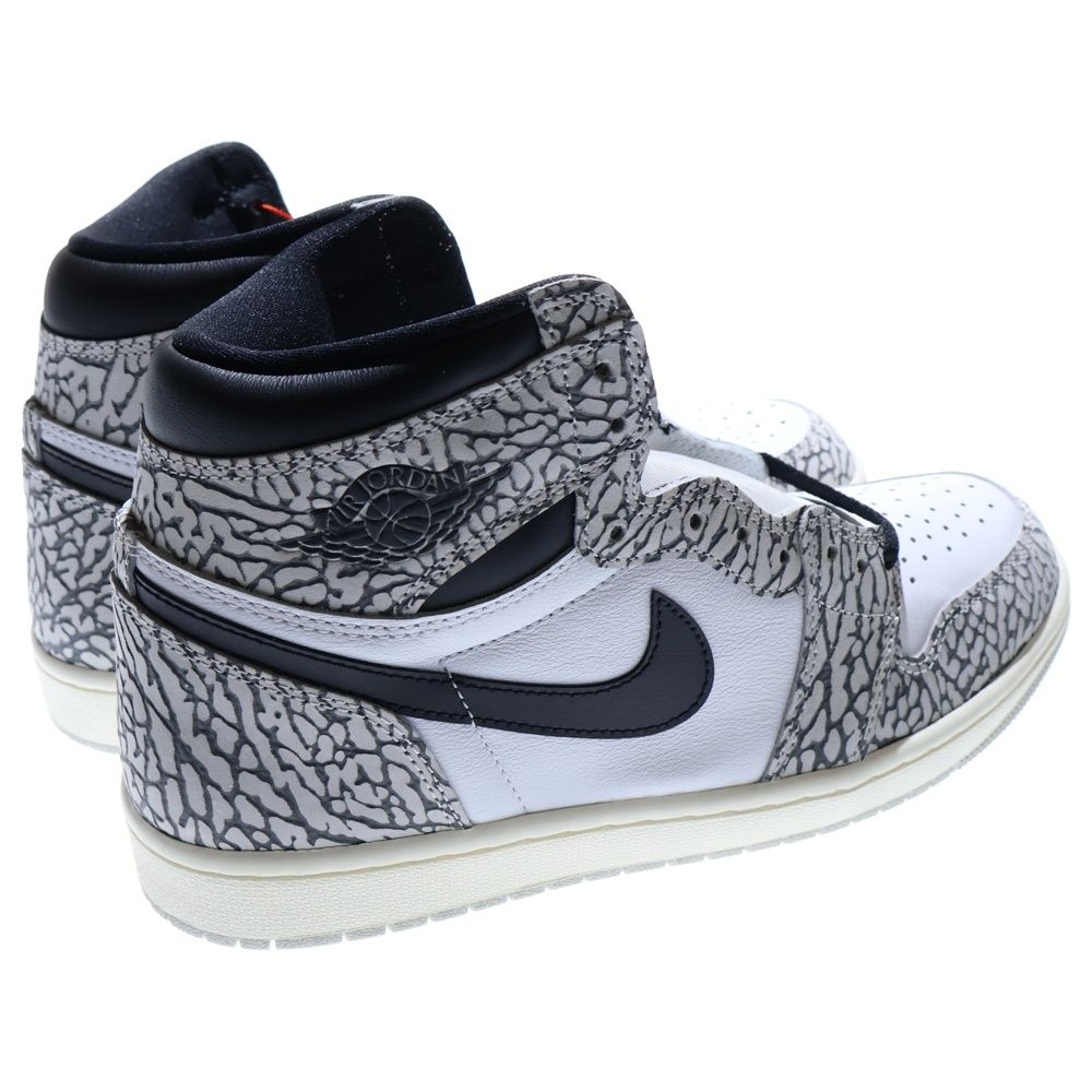 NIKE (ナイキ) AIR JORDAN 1 RETRO HIGH OG White Cement Safari