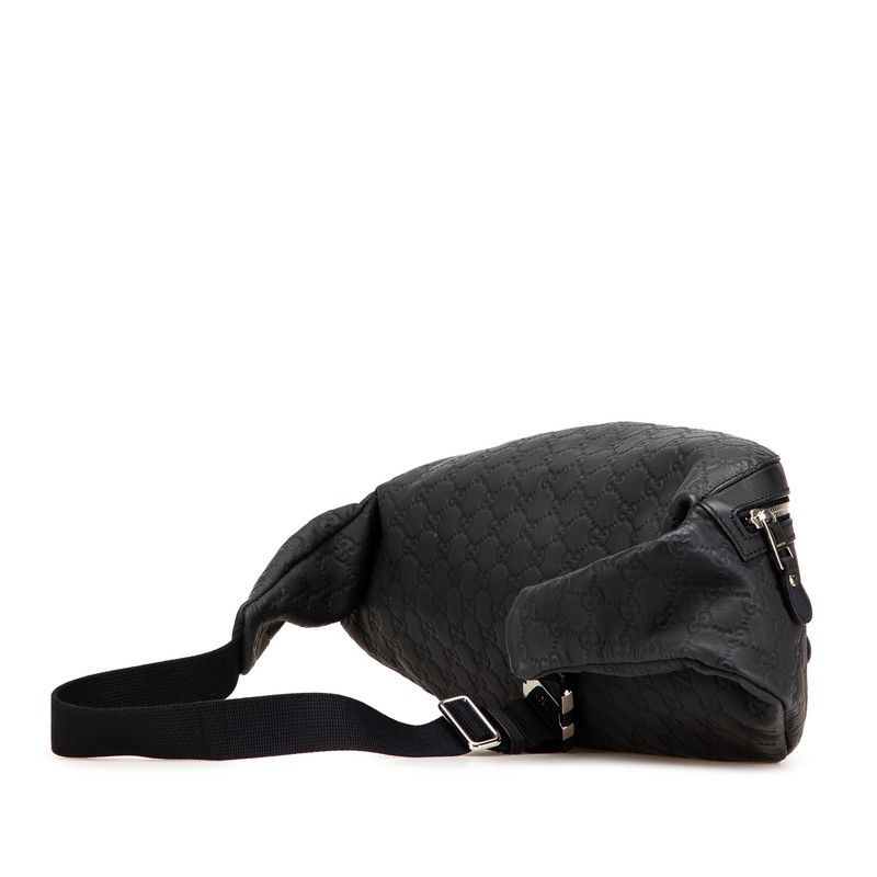 グッチ グッチシマ ボディバッグ ウエストバッグ 246409 ブラック