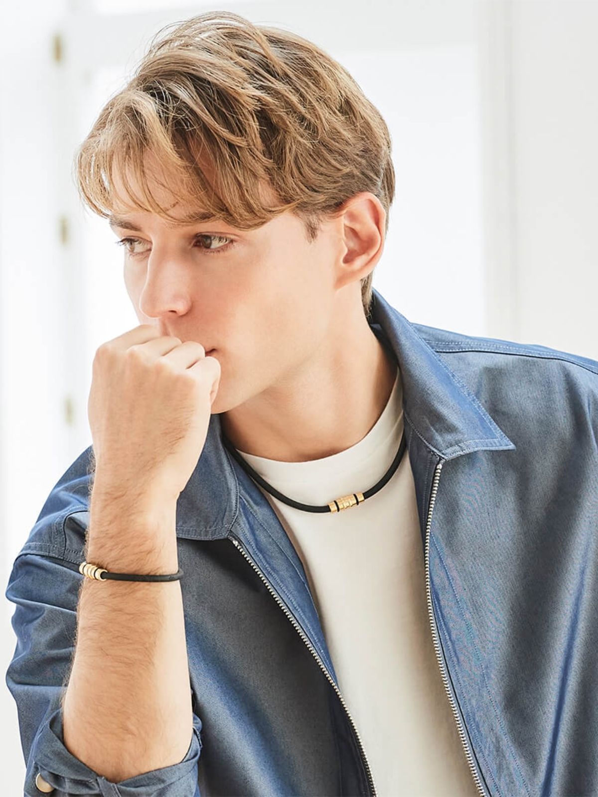 ムラサキパーク Colantotte コラントッテ 磁気ネックレス CREST クレスト ABAAS 53 ブラック