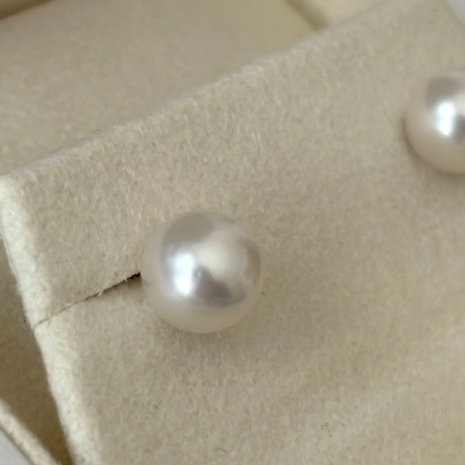 029【タサキ】K18 パール 約8.0mm/8.2mm ピアス - メルカリ