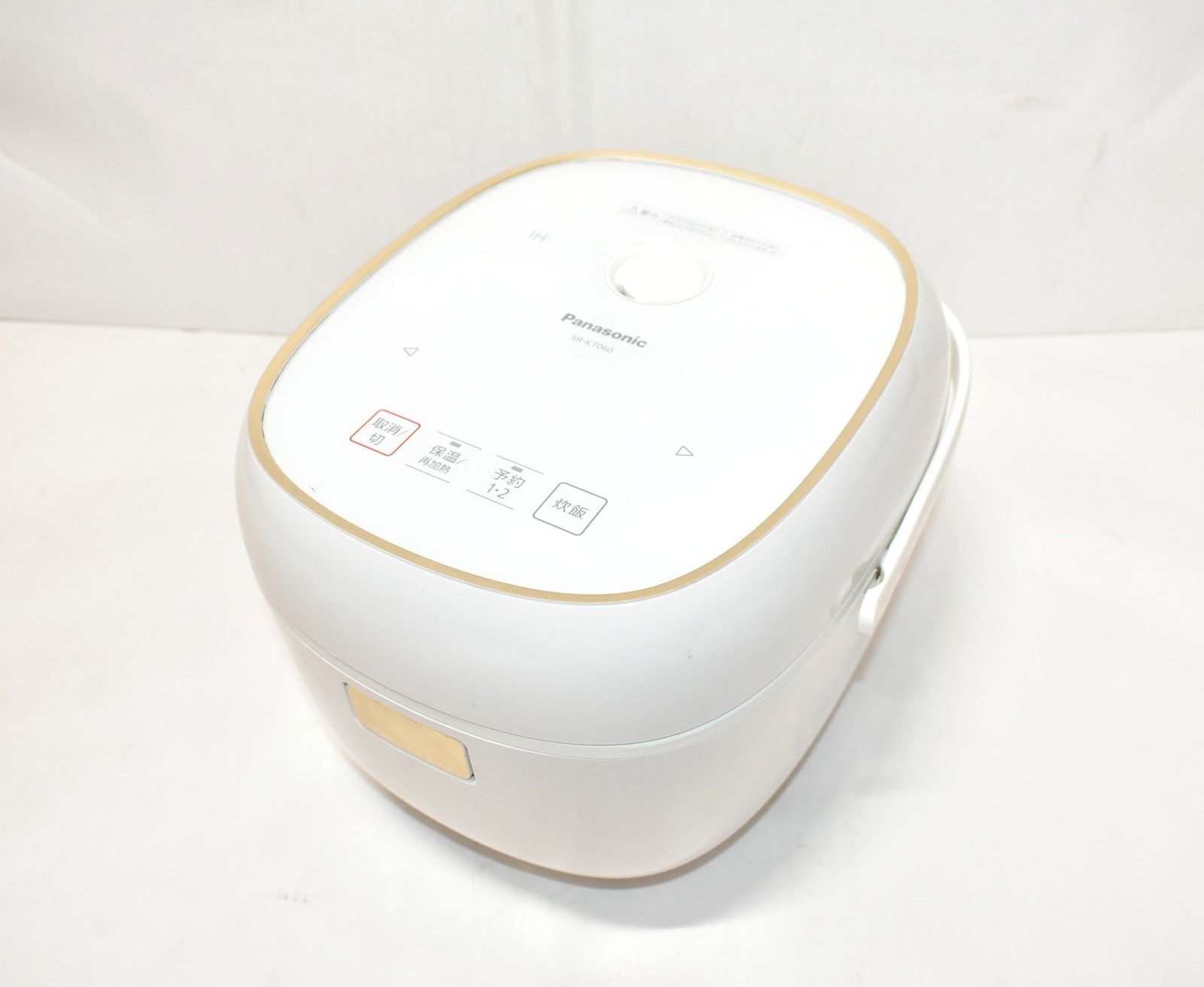 パナソニック IH炊飯ジャーSR KT 060 IH炊飯ジャー23年製 白 家電 D E 02 byebye