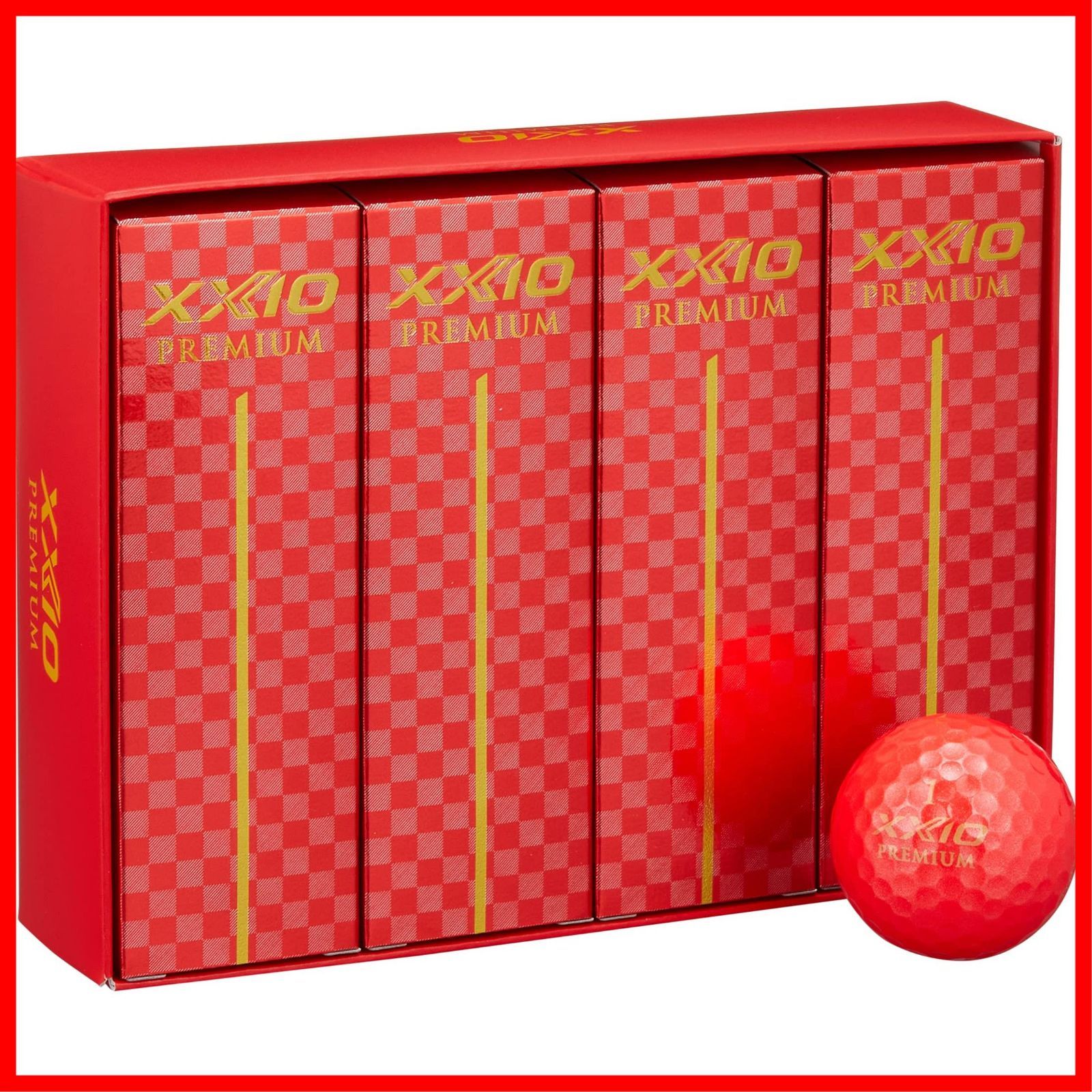 ゼクシオ ゴルフボール 2020年モデル 1ダース 12個入り ダンロップ DUNLOP ロイヤルレッド