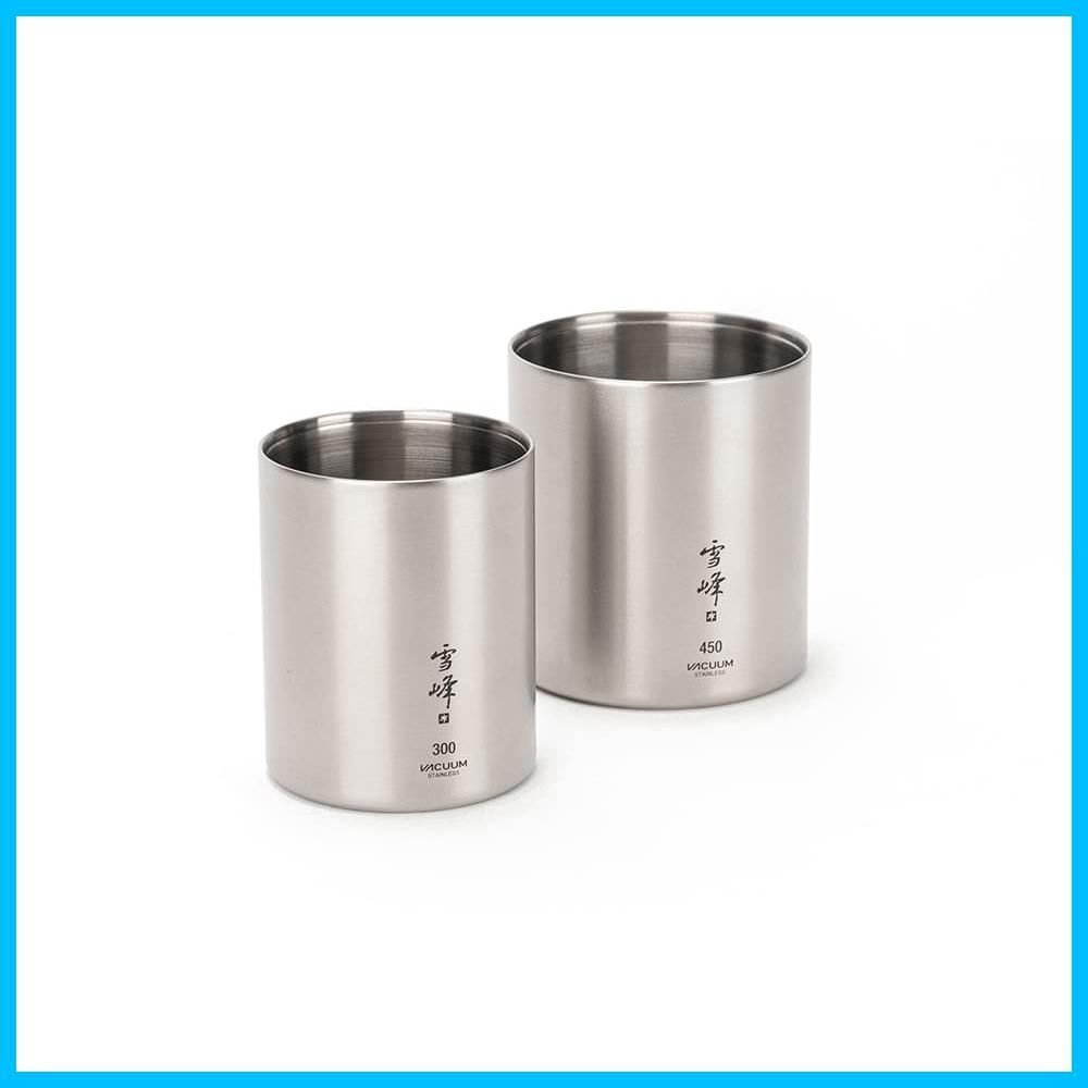 peak 真空雪峰スタッキングマグ 300 450 スノーピーク snow マット セット SET-123