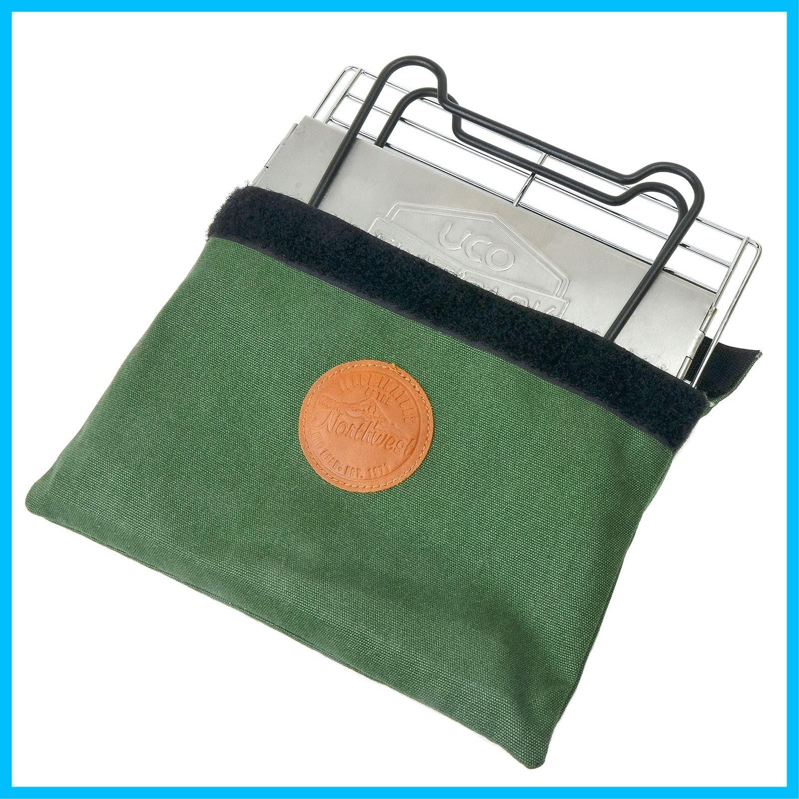 在庫 キャンプ 焚火台 アウトドア ミニフラットパックポータブル グリル-ファイヤーピット ユーコ Uco 収納ケース付 日本