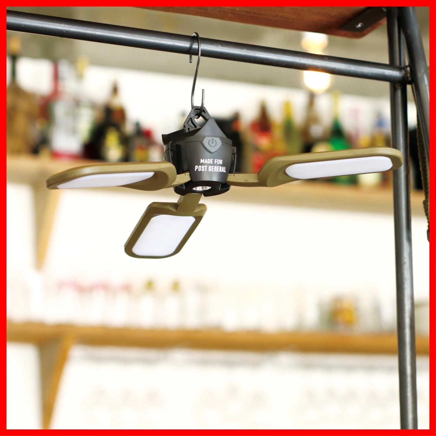 商品 トリパネルソーラーチャージLEDライト