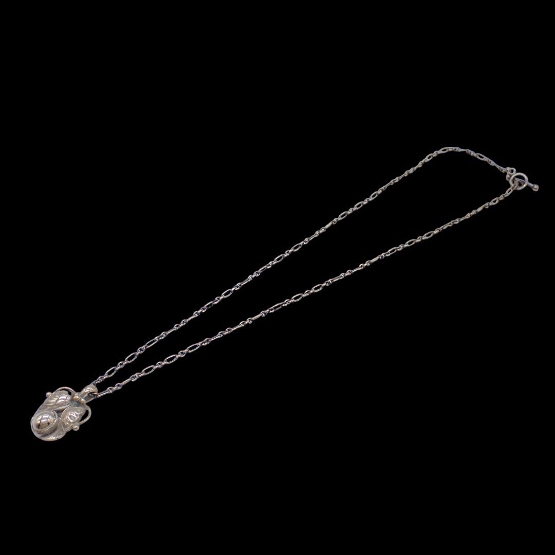 ジョージジェンセン Georg Jensen 1994 イヤーペンダント ネックレス