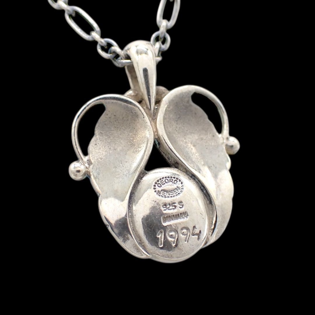 ジョージジェンセン Georg Jensen 1994 イヤーペンダント ネックレス