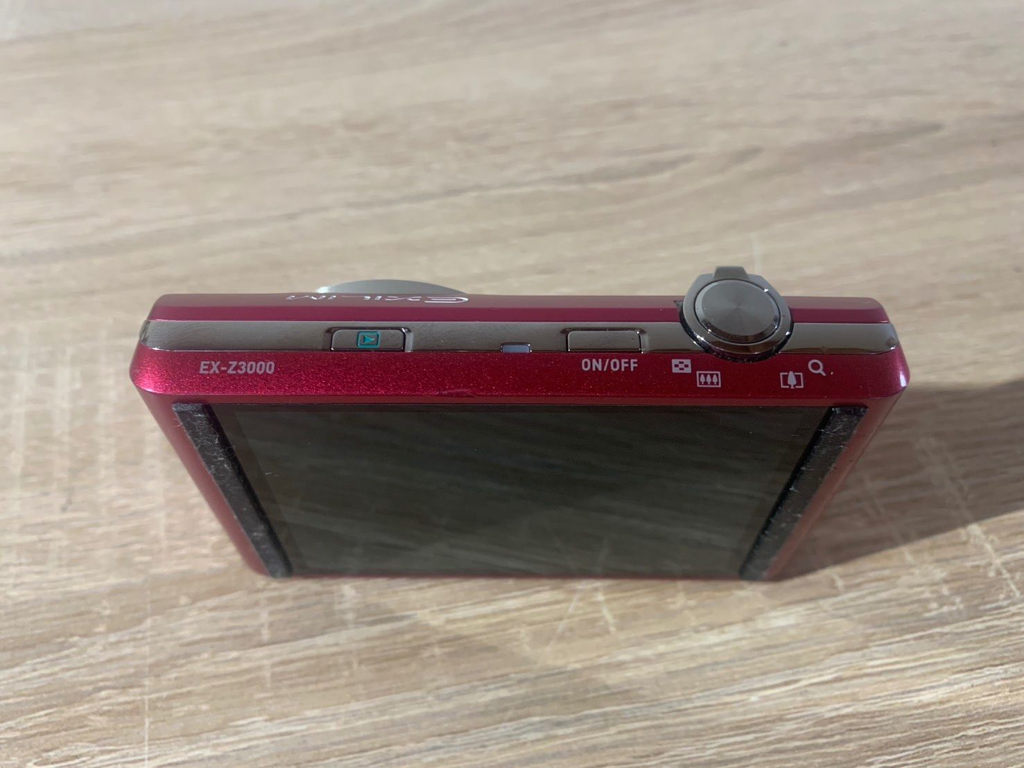 6469 Casio EXILIM EX-Z3000 レッド デジカメ - メルカリ