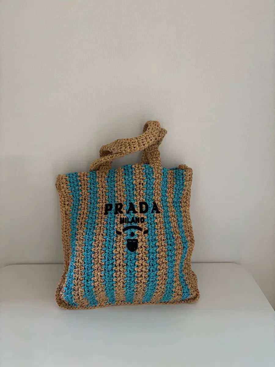 Pラフィアバッグ