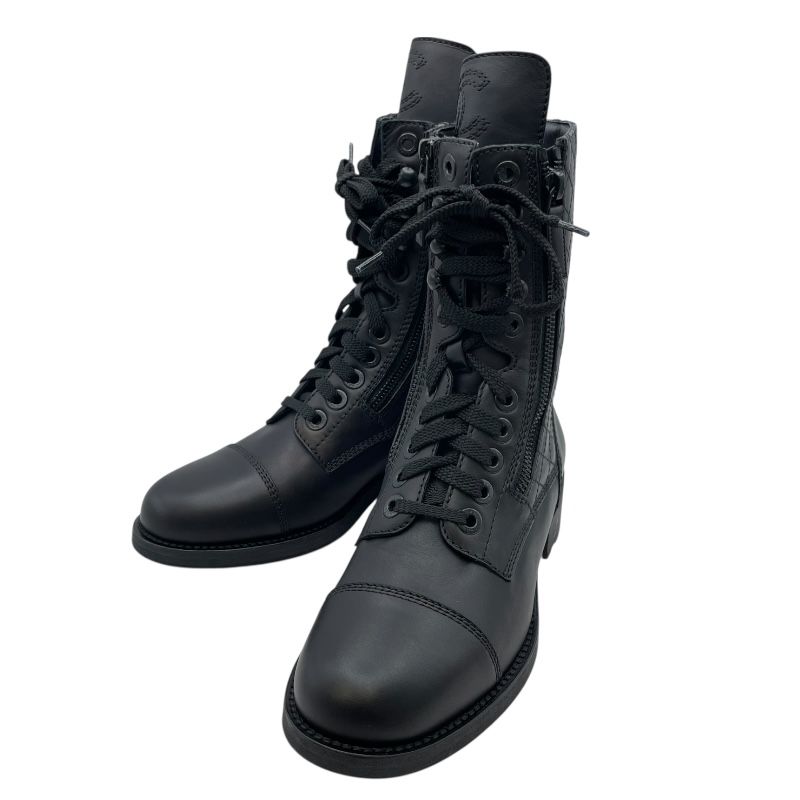 36C CHANELシャネル ソフトレザー アンクルブーツ 36C CHANELシャネル ソフトレザー アンクルブーツ