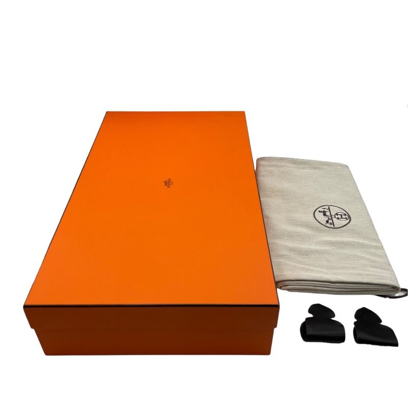 エルメス HERMES ケリー金具ジャンピングブーツ H042128Z ブラック  