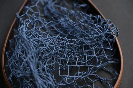 ワイズカスタム ランディングネット25ｃｍカーブ グリップﾟ 花梨瘤 ネット ロイヤルブルー25110008 手編みネットはクレモナ糸1本で編み込んであります 発送方法 クロネコヤマト宅急便コンパクト 当店はワイズカスタム社の正規ディーラーです OLIVEOS_COM_TR