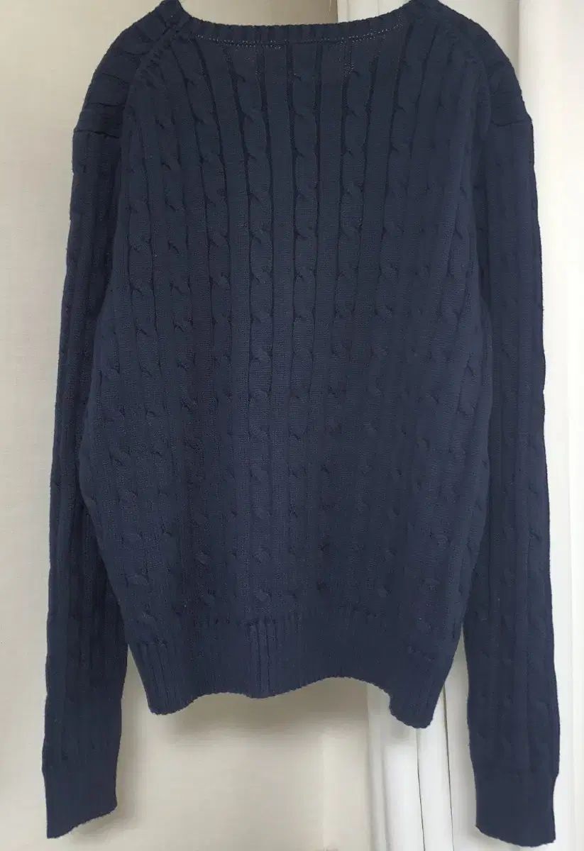 ポロ ラルフローレン ネイビー ケーブル ニット