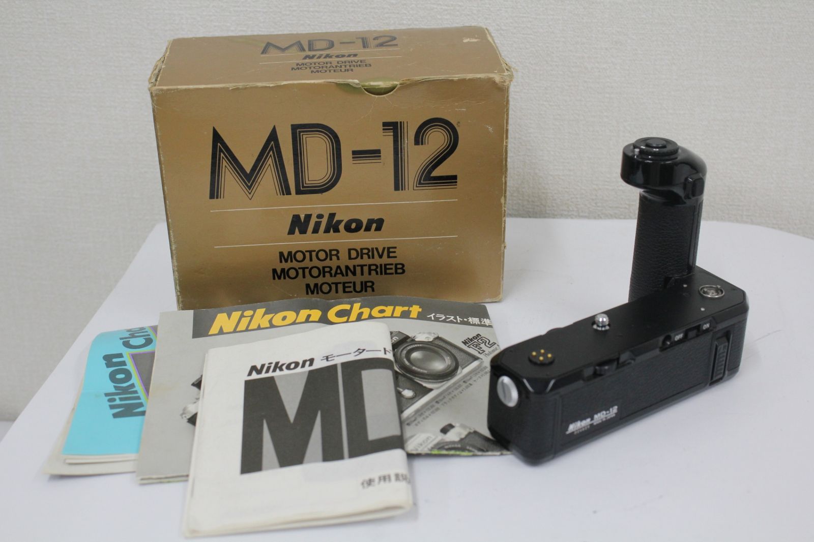 返品保証 元 き ニコン Nikon MD-12 MOTOR DRIVE モータードライブ e3802