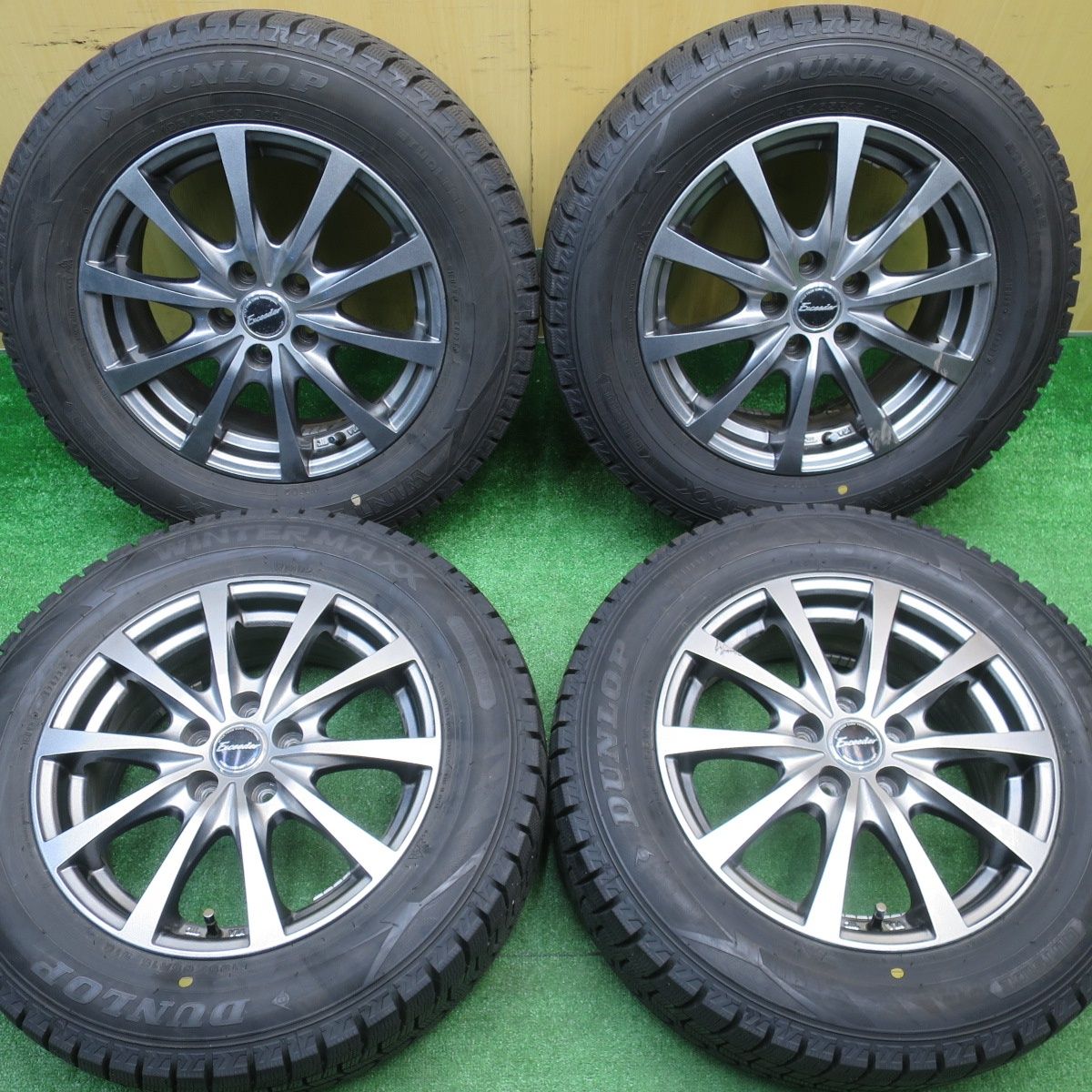 バリ溝‼️ブリヂストンスタッドレスセット2022年製195/65R15プリウス等 バリ溝】ブリヂストン ブリザック VRX3 195/65R15 4本セット ノア