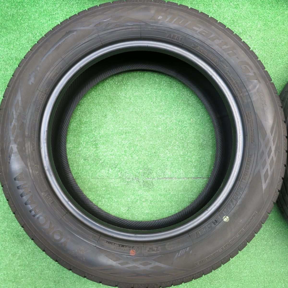  バリ溝 23年 9分 205 60 R 16 ヨコハマ BluEarth GT AE 51 タイヤ 16インチ ブルーアース ノア ヴォクシー ステップワゴン 等 ノタ 16インチ サマータイヤ ノーマルタイヤ