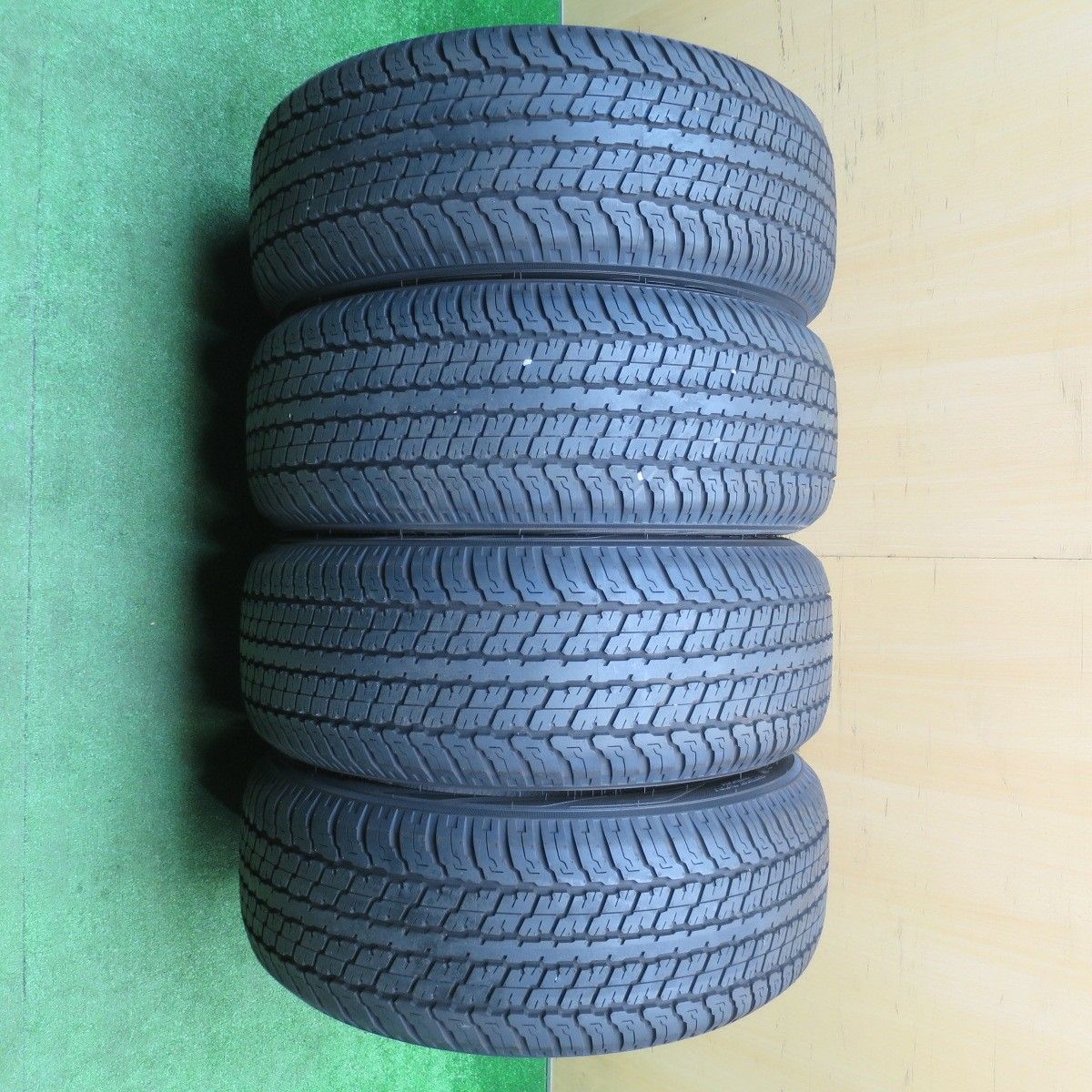 新車外し 25年 265 60 R 18 ヨコハマ ジオランダー G 94 タイヤ 18インチ プラド ハイラックス サーフ トライトン パジェロ 等 ノタ