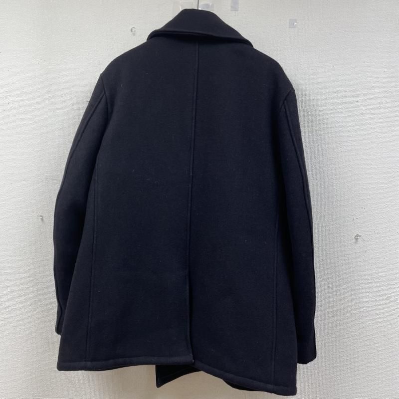 ショット 740N ピーコート ウール ジャケット マリンボタン ダブルボタン 厚手 肉厚 ミディ丈 メンズ 44 ISItems 古着 50146910