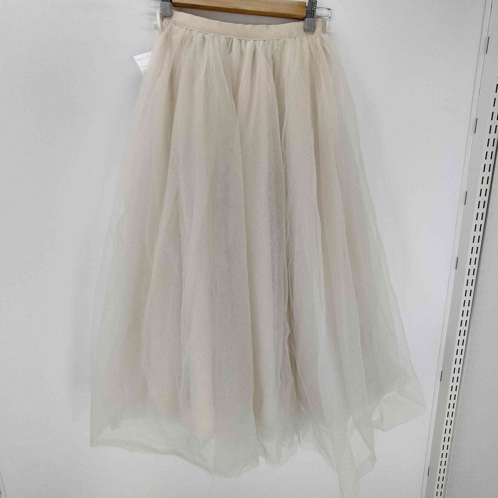 アニュアンス anuans シアーボリュームチュールスカート レディース JPN S