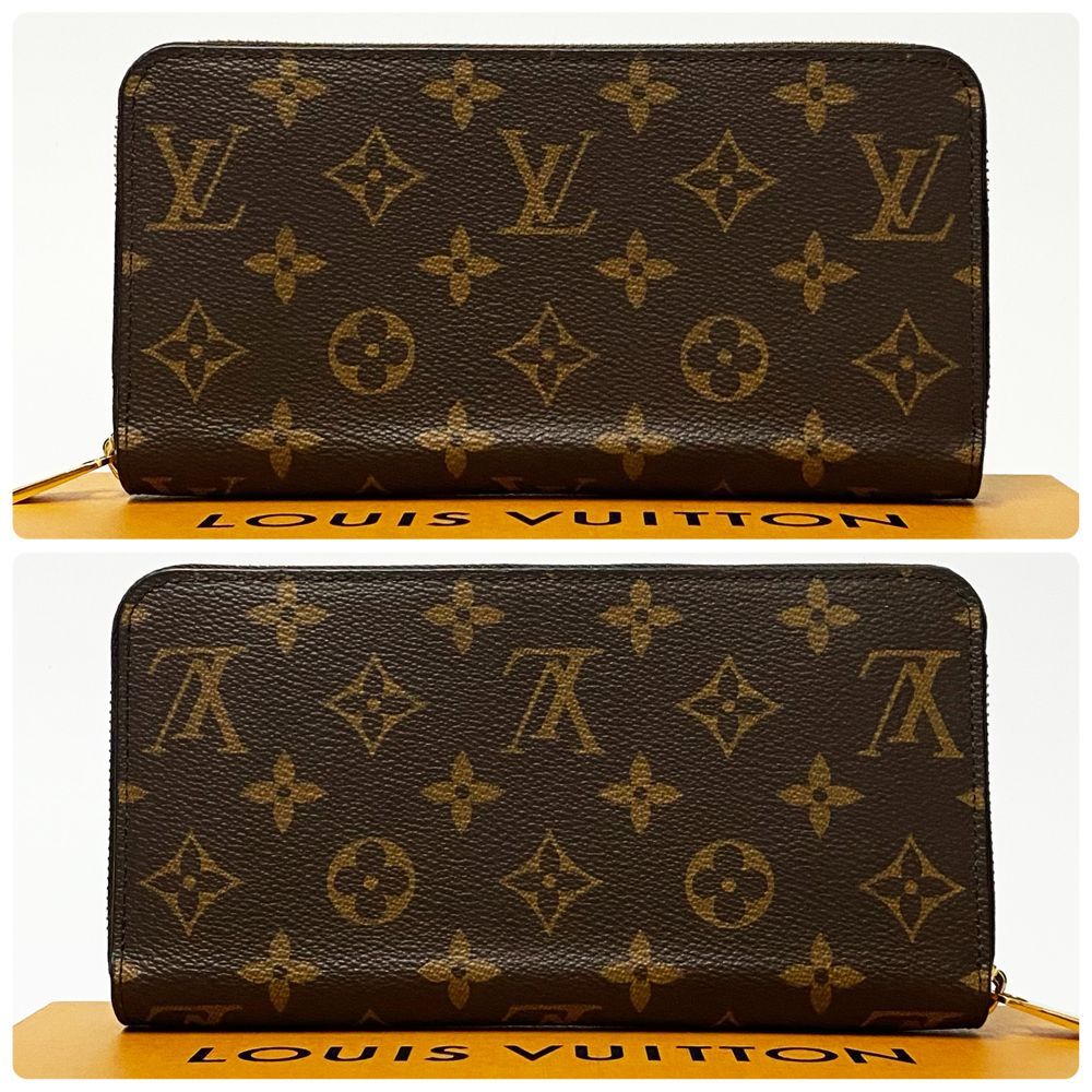 ルイヴィトン LOUIS VUITTON モノグラム ジッピーウォレット ローズバレリーヌ ICタグ RFID M 41894 み