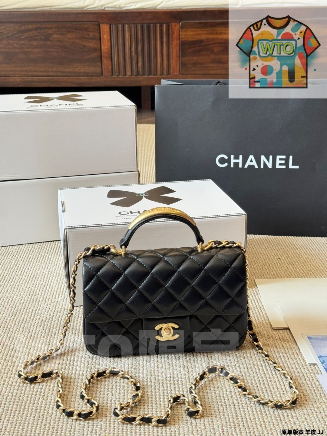 今日 Chanel シャネル CF mini 斜め掛けと手提げ GINKGOPHARMACY_COM