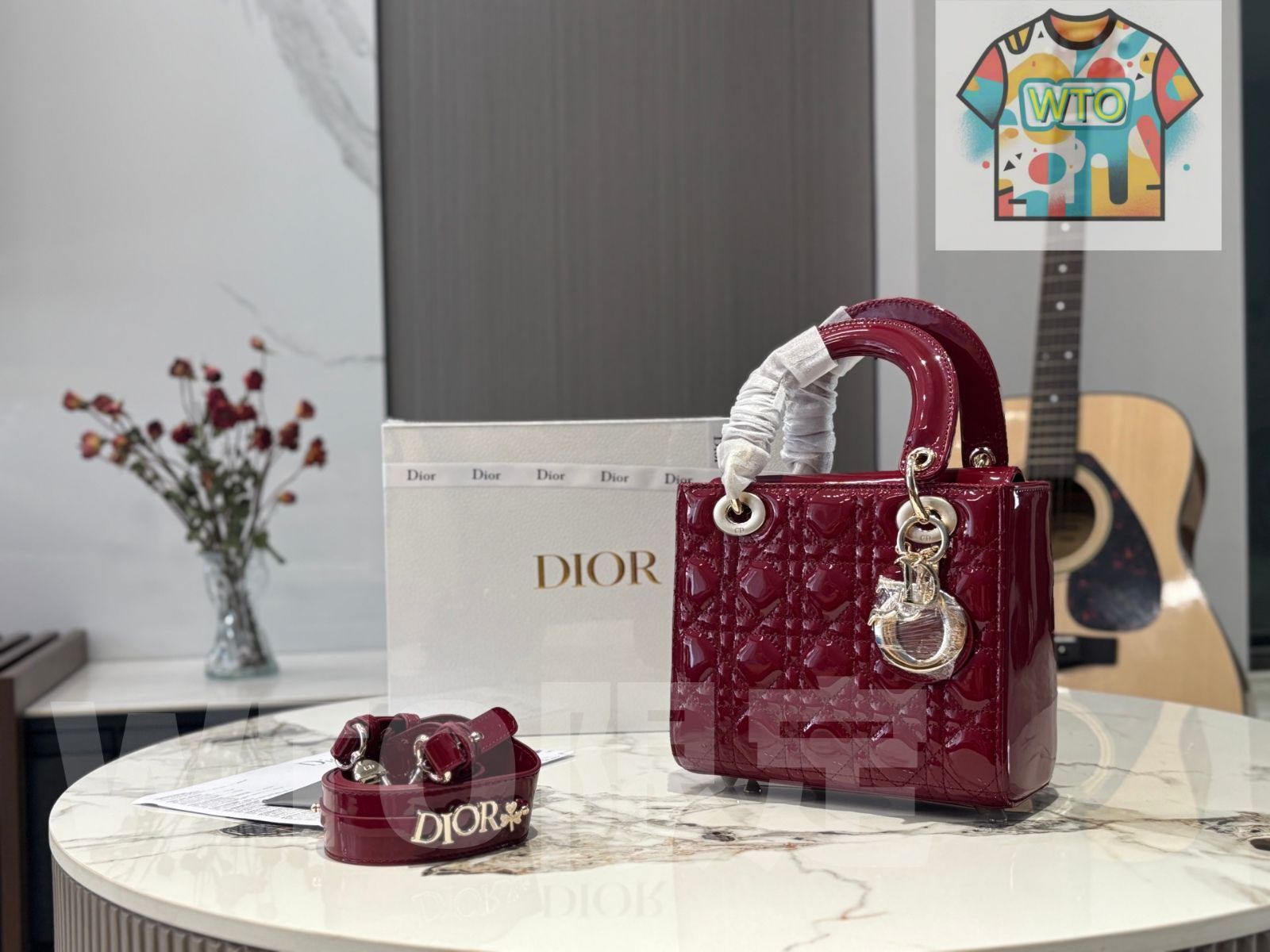 ディオール 四格レディーディオールバッグ