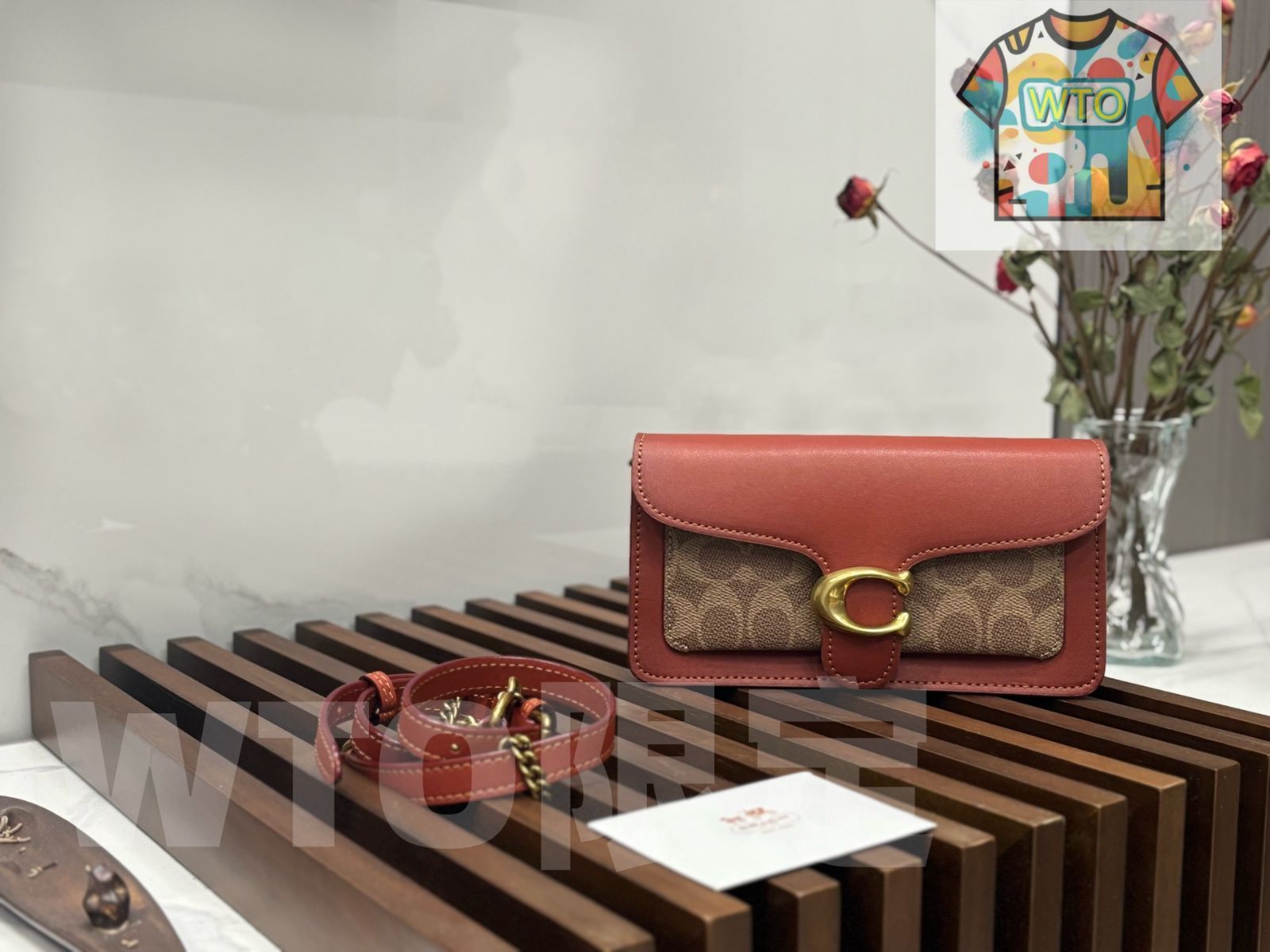 今日 Coach コーチ タビーシリーズのタビーリストレット チェーン取り外し