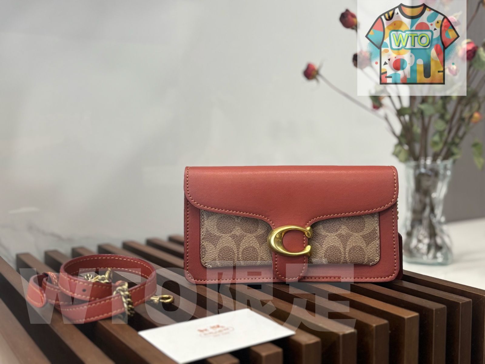 今日 Coach コーチ タビーシリーズのタビーリストレット チェーン取り外し