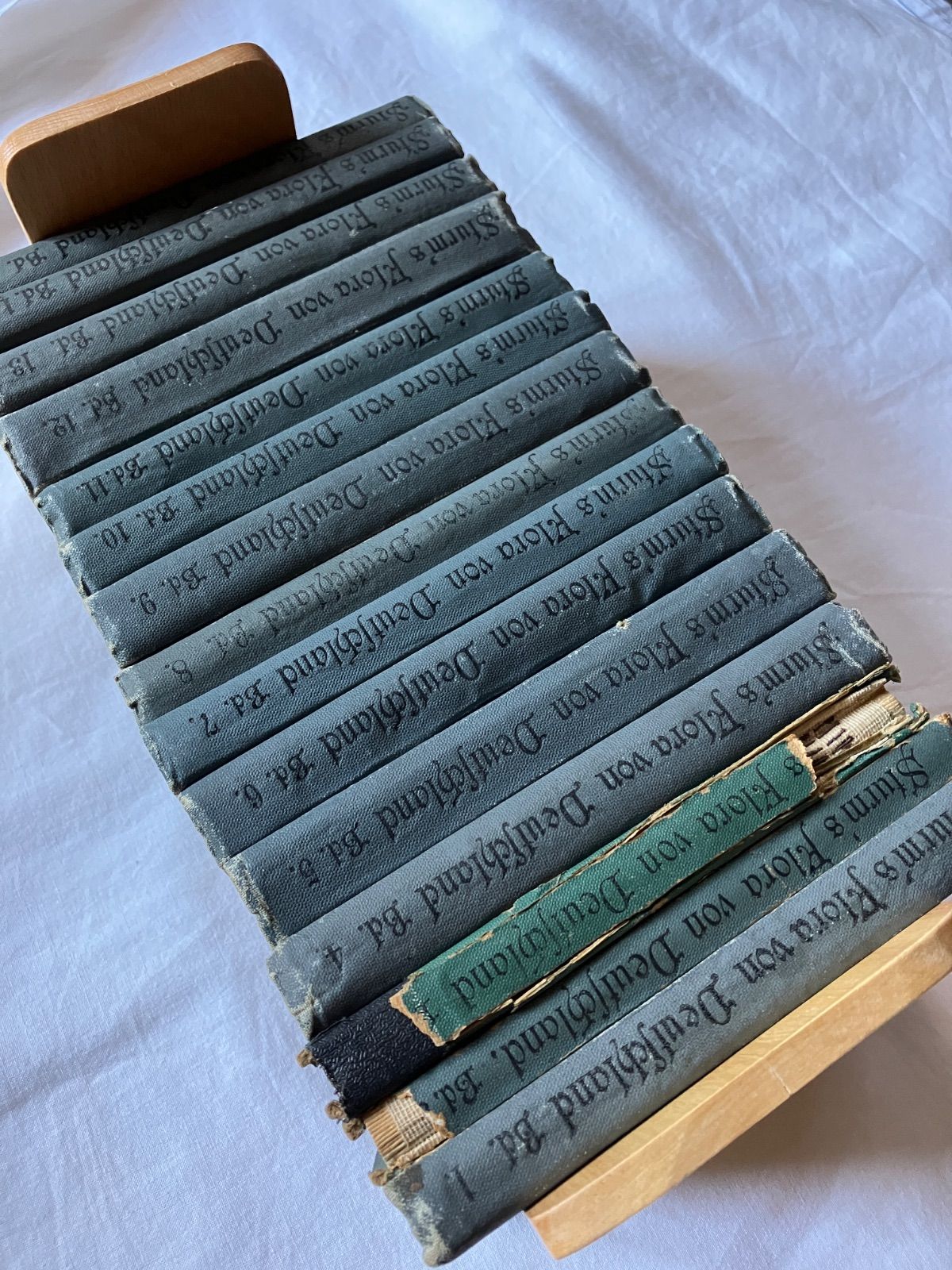 アンティーク植物図鑑 Flora von Deutschland 全15巻揃い