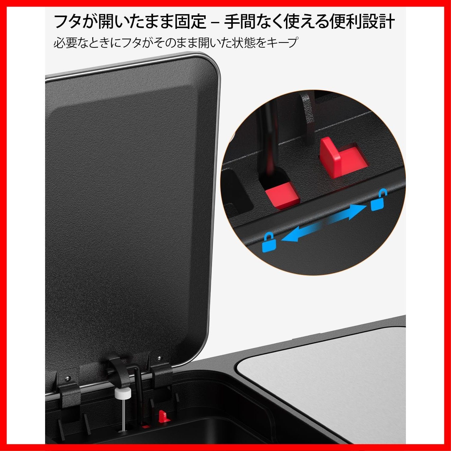 トリプルリサイクルペダルビン マグネットステッカー5枚