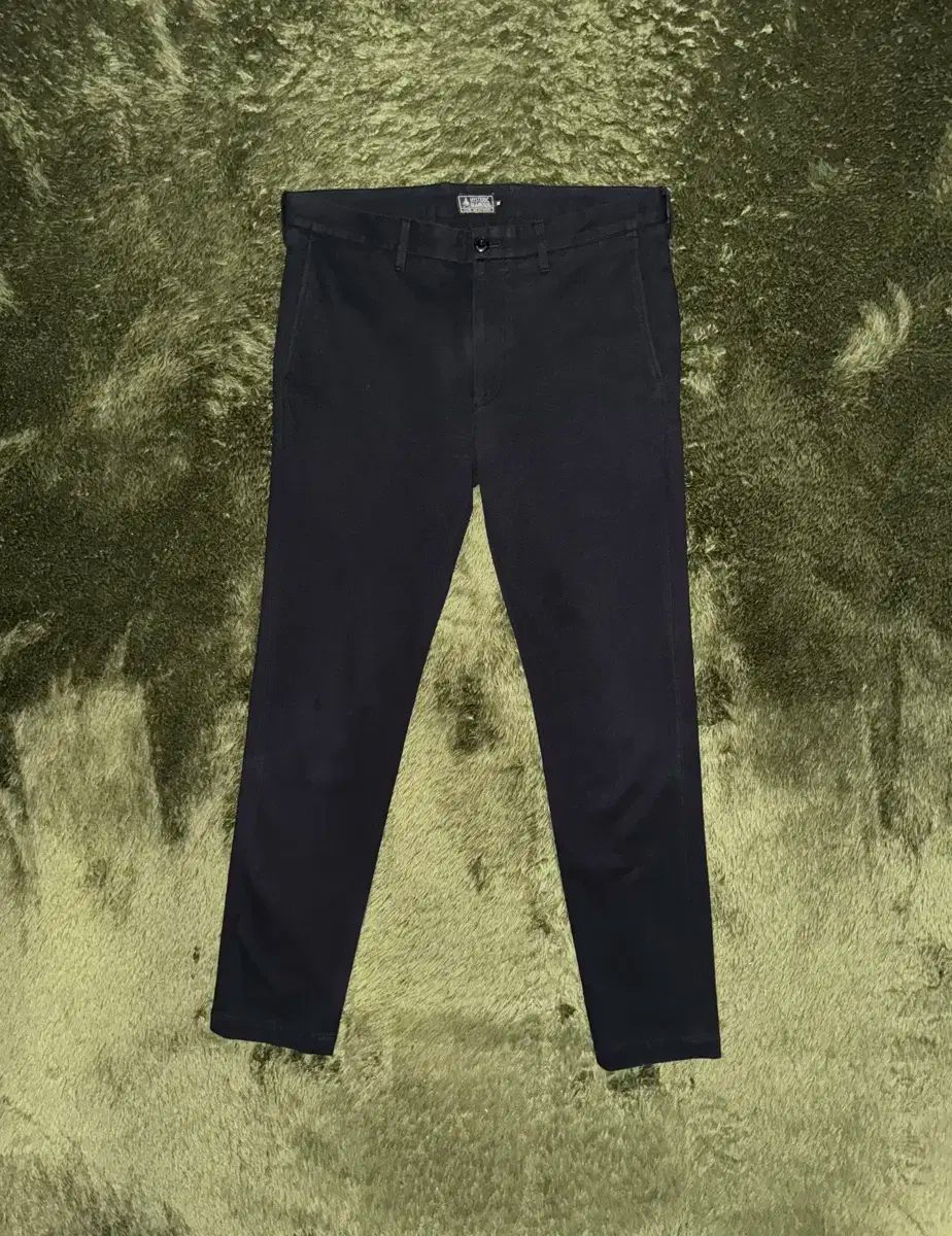 M HYSTERIC GLAMOUR ヒステリックグラマー コットン ポリ ブレンディッド イージー パンツ ブラック WWW_SMP1DAWEKUDUS_SCH_ID