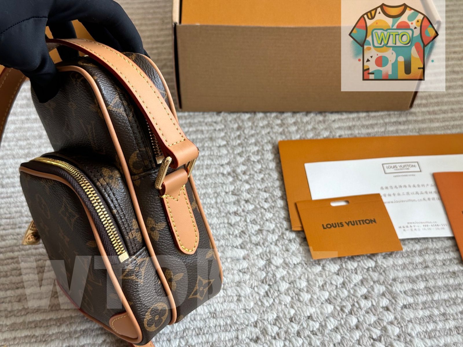 今日 Louis Vuitton ルイ ヴィトン アマゾーネ斜め掛けバッグ モノグラム帆布製で復古魅力と現代風格を融合