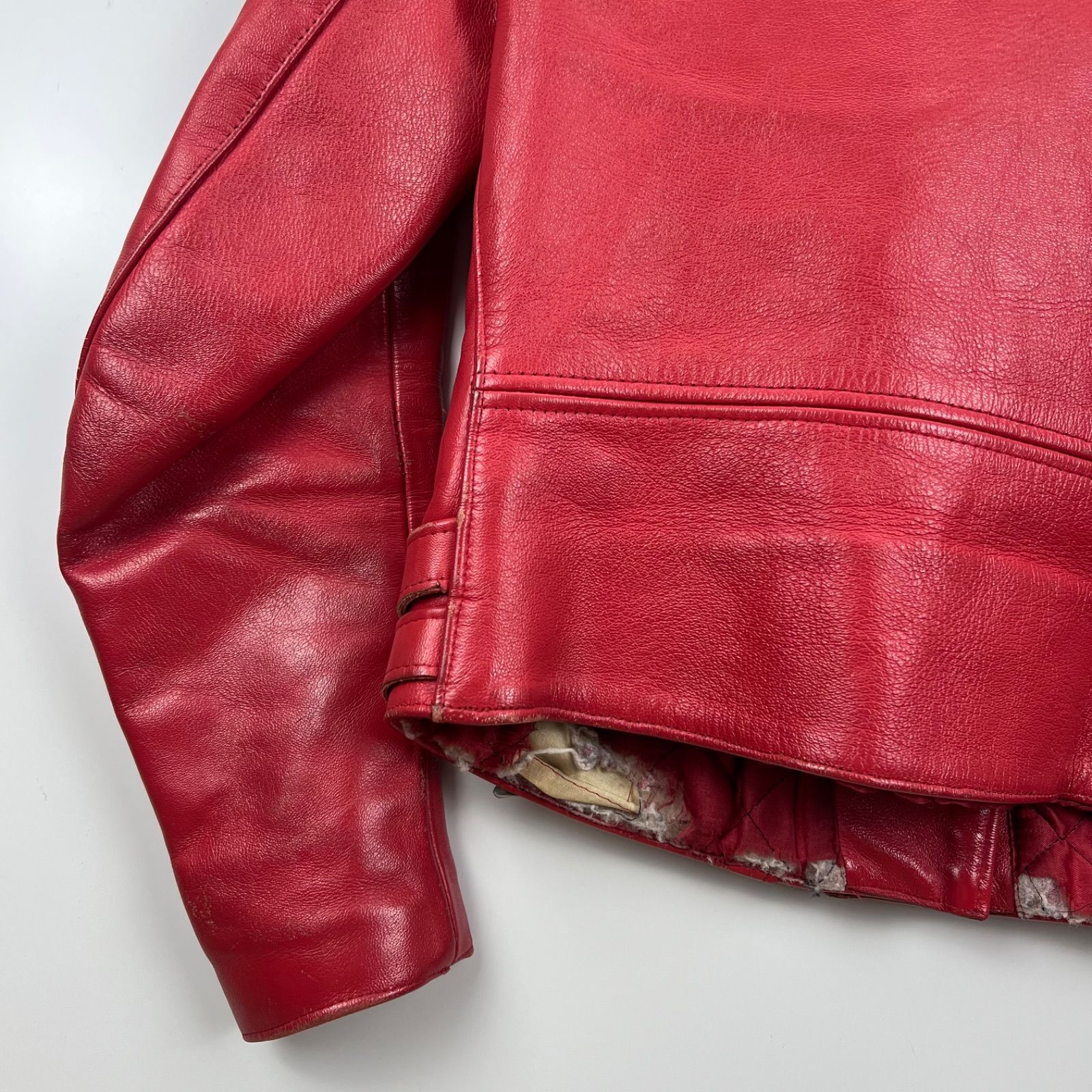 666 triple SIX 80s UK Rare Leather riders jacket LJM-1 THE CLASH