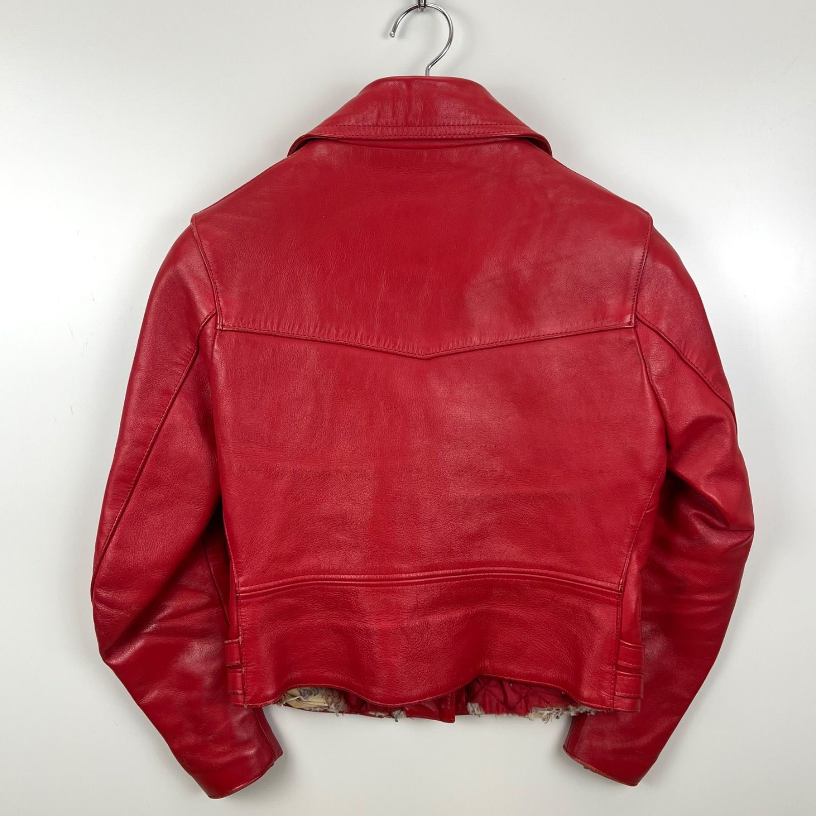 666 triple SIX 80s UK Rare Leather riders jacket LJM-1 THE CLASH