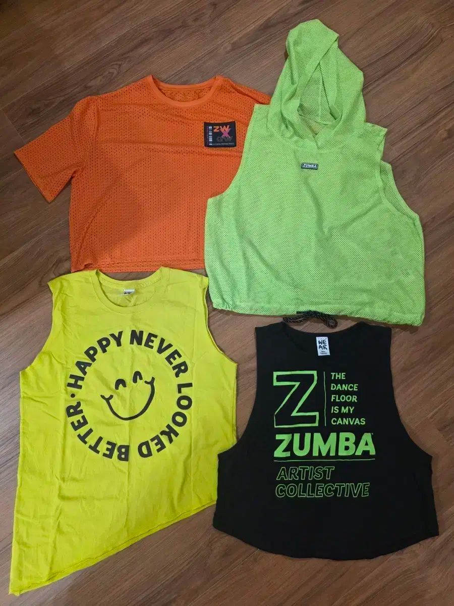 ズンバ ウェア トップス 4点 スポーツブラ 2点