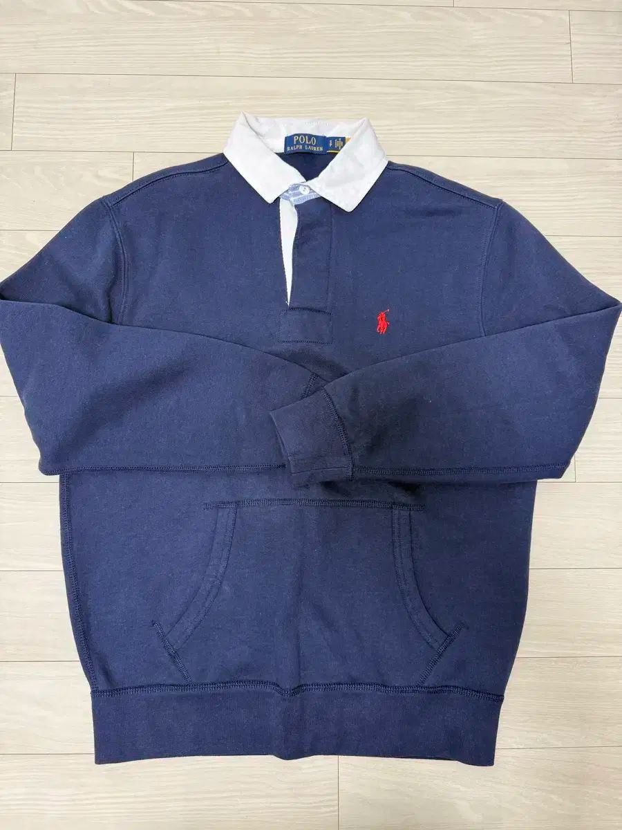 ポロラルフローレン ラグビーシャツ ネイビー