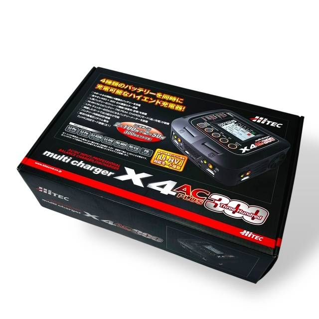 希少】ハイテック HiTEC ラジコン 充放電器 X4 AC PLUS 300 multi