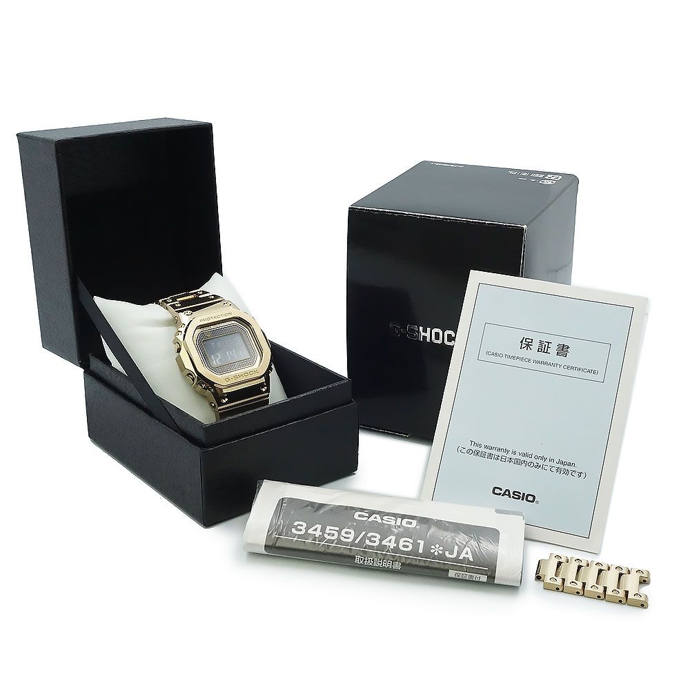 カシオ G-SHOCK Gショック 5000シリーズ フルメタル 電波ソーラー タフ