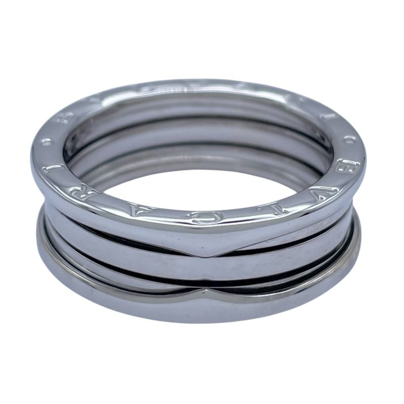 ブルガリ BVLGARI ビーゼロワンリング3バンド S ホワイトゴールド 750 ジュエリー