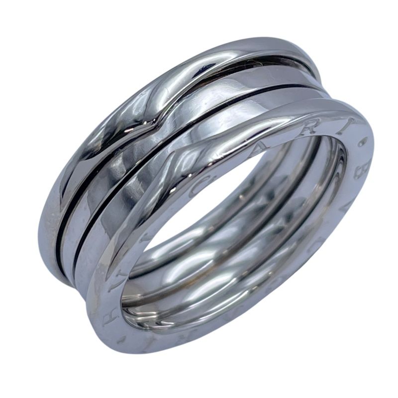 ブルガリ BVLGARI ビーゼロワンリング3バンド S ホワイトゴールド 750 ジュエリー