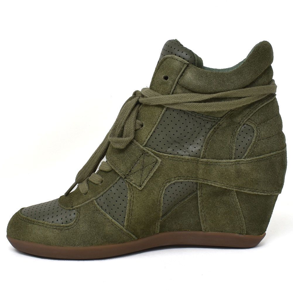 アッシュ ASH Bowie FW 14 S 93681 005 37 38 39 40 ボウイ ブーツ 厚底 ヒール スニーカー おしゃれ レディース ミリタリー
