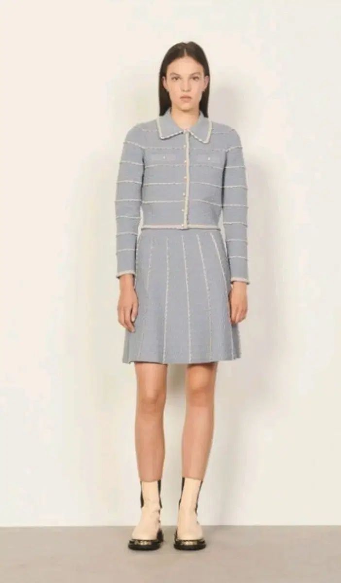 サンドロ パール ニット セットアップ 40