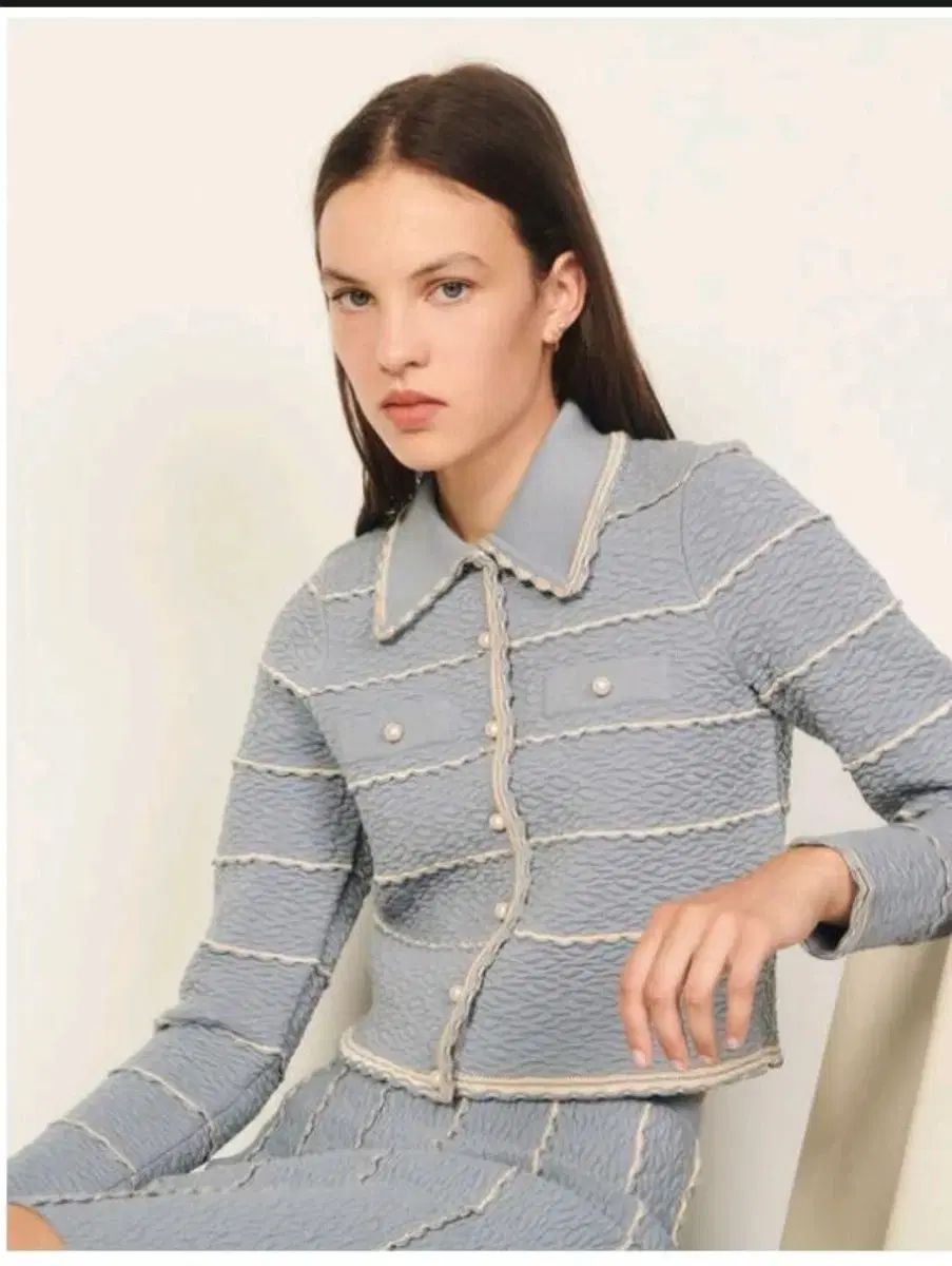 サンドロ パール ニット セットアップ 40