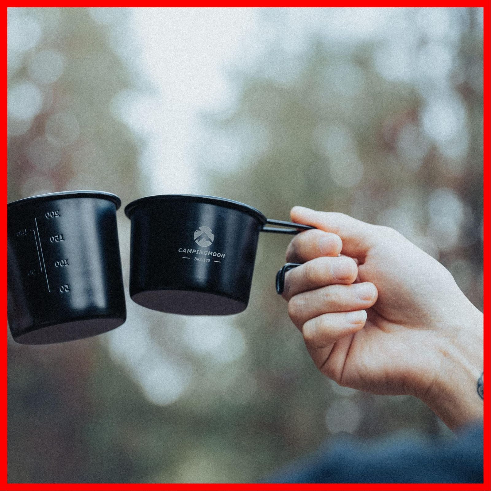 マグカップ ブラック S 黒 ソロマグ 4点セット コーヒー 160ml キャンプ SOLO MOON MUG キャンピングムーン CAMPING BKS-180-4P